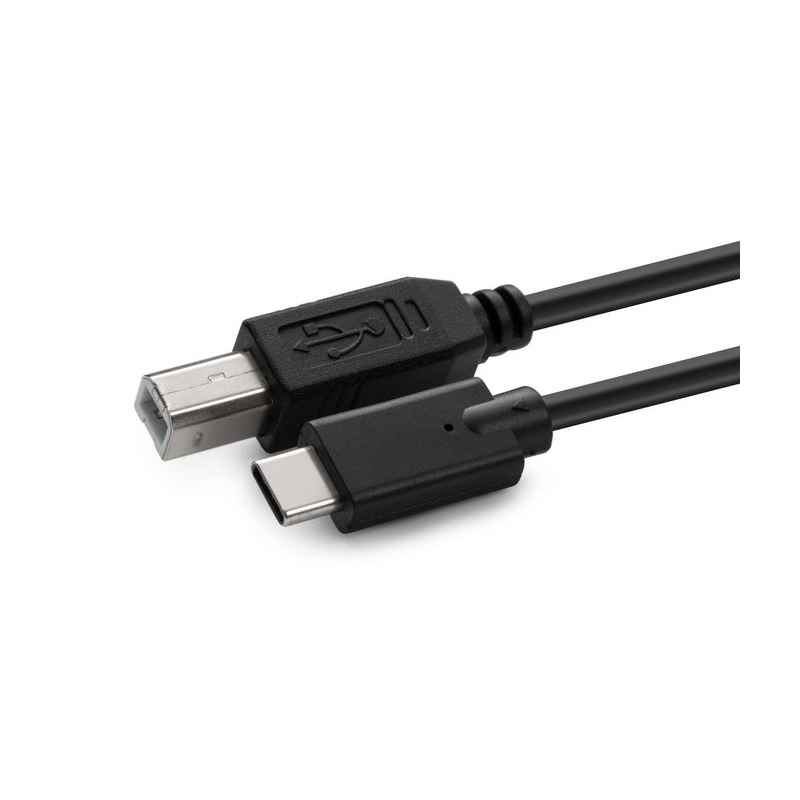 Picture of USB-C to USB2.0 B Cable, 1.8m. TEL10115