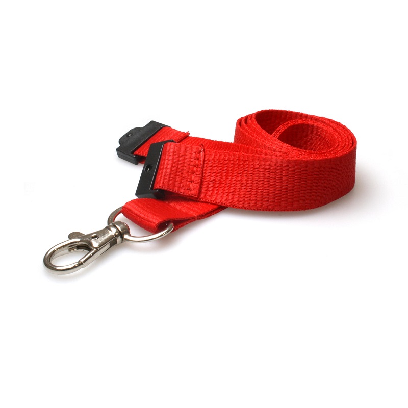 Bilde av Red lanyard / keyhanger 20 mm with metal trigger clip. 60270745 (DE,SE,NO,FI,RO,PL)