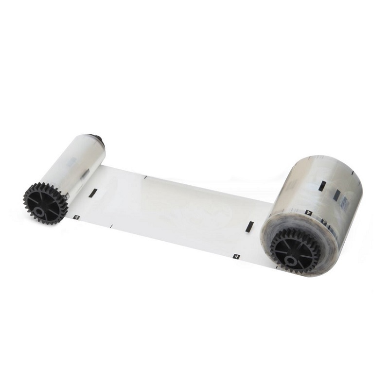 Picture of Smart-50L hologram with Globe design clear patch-type laminate ribbon/dye film (clear) - 250 print. Smart 55659029 / 659029 SIADC-I-HPF-1.0.